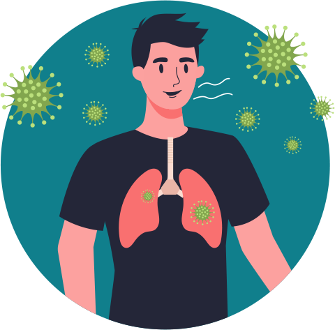 People with mild symptoms